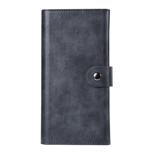 For iPhone 16 Plus ViLi GVS Series MagSafe Magnetic RFID Leather Phone Case(Black)