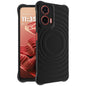 For Motorola Moto G35 5G IMAK UC-6 Series Manbo Frosting Soft Phone Case(Black)