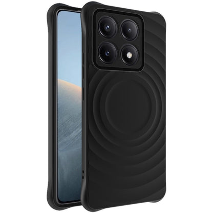 For Xiaomi 14T IMAK UC-6 Series Manbo Frosting Soft Phone Case(Black)
