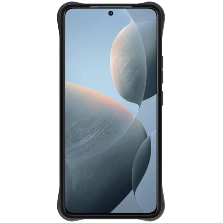 Pour Xiaomi 14T Pro Coque Souple Givrée IMAK UC-6 Series Manbo (Noir)