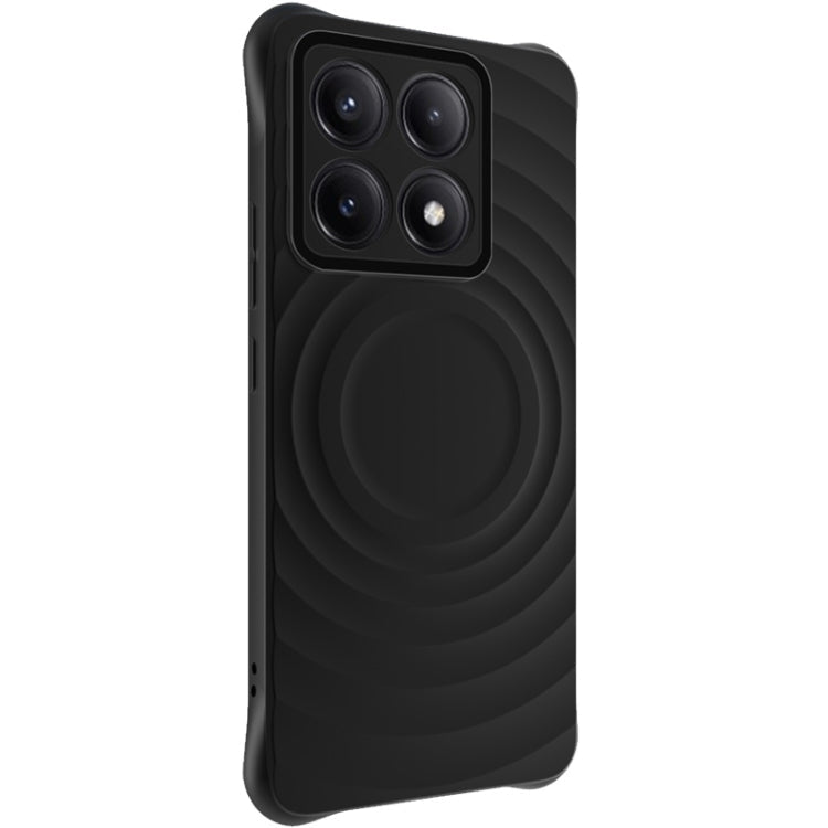 Pour Xiaomi 14T Pro Coque Souple Givrée IMAK UC-6 Series Manbo (Noir)