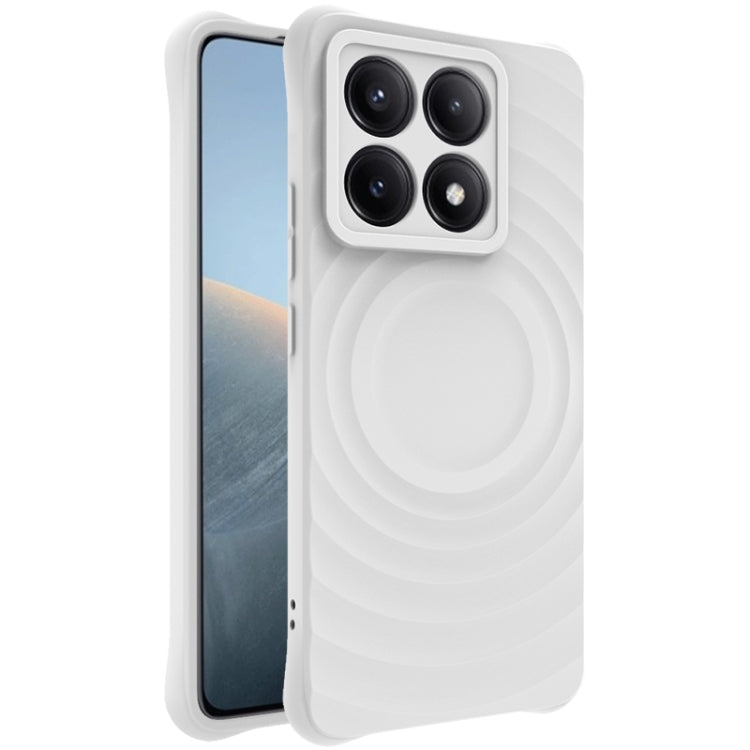 For Xiaomi 14T Pro IMAK UC-6 Series Manbo Frosting Soft Phone Case(White)