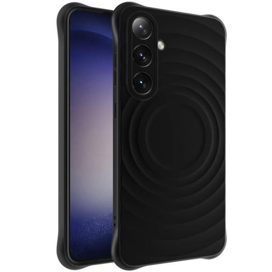 Pour Samsung Galaxy S24 FE 5G, étui de téléphone souple givré IMAK UC-6 Series Manbo (noir)