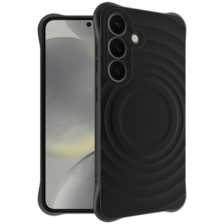 For Samsung Galaxy S25 5G IMAK UC-6 Series Manbo Frosting Soft Phone Case(Black)