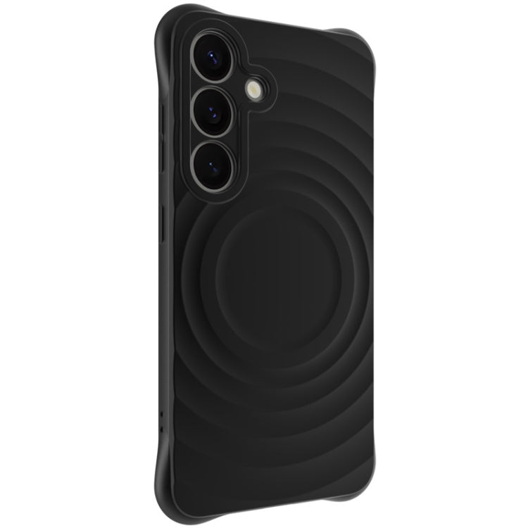 For Samsung Galaxy S25 5G IMAK UC-6 Series Manbo Frosting Soft Phone Case(Black)