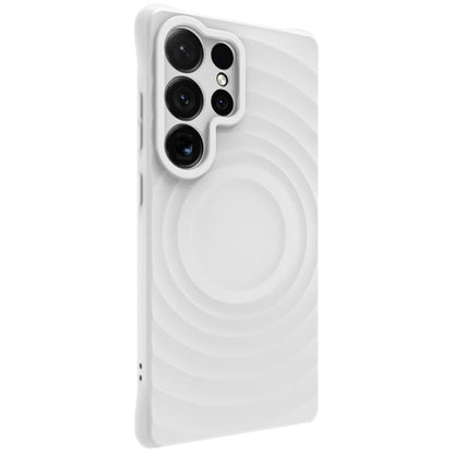 Pour Samsung Galaxy S25 Ultra 5G IMAK UC-6 Series Étui de protection souple Manbo Frosting (Blanc)