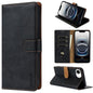 For iPhone 17e / 16e N.BEKUS CSJ-P1 Solid Color Leather Phone Case(Black)