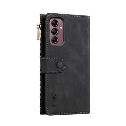 For Samsung Galaxy A26 5G ESEBLE Retro Frosted RFID Flip Leather Phone Case(Black)