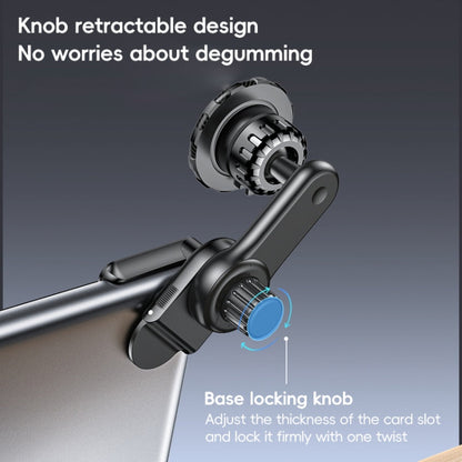 Yesido C212 Car Floating Screen Clip-on Magnetic Phone Holder(Black)