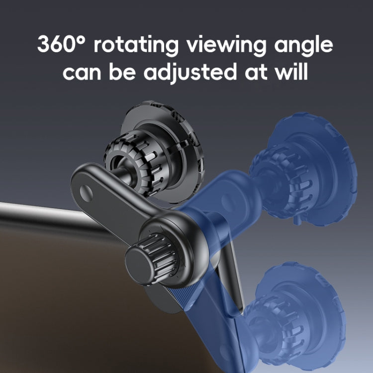 Yesido C212 Car Floating Screen Clip-on Magnetic Phone Holder(Black)