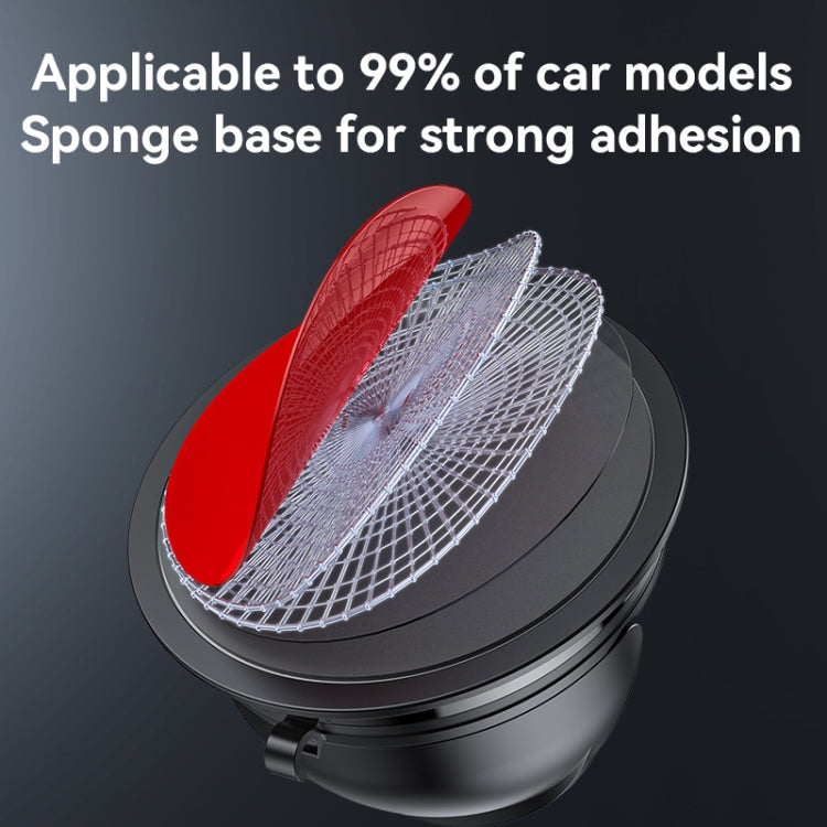 Yesido C268 Car Dashboard 360 Degree Rotating Base Phone Holder(Black)