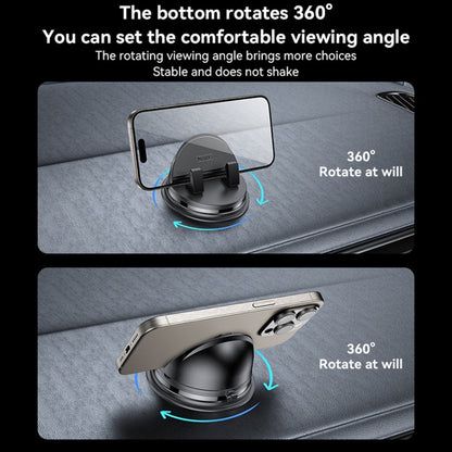 Yesido C268 Car Dashboard 360 Degree Rotating Base Phone Holder(Black)