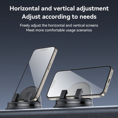 Yesido C268 Car Dashboard 360 Degree Rotating Base Phone Holder(Black)