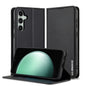 For Samsung Galaxy S24 5G LC.IMEEKE L1 Series Frosted Fine Texture PU Phone Case(Black)