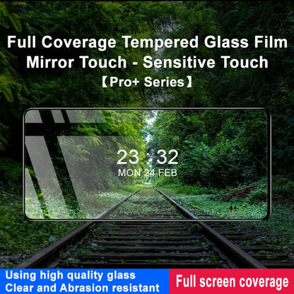 For OPPO F27 5G imak 9H Surface Hardness Full Screen Tempered Glass Film Pro+ Series