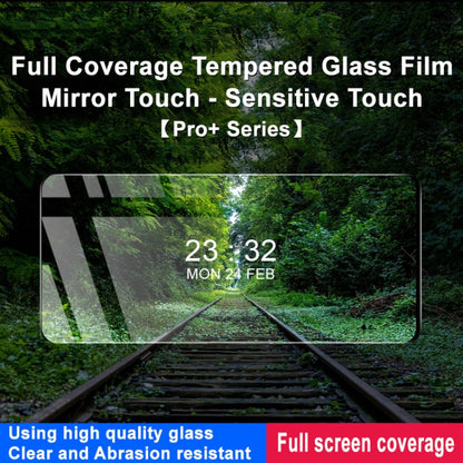 For Honor X60 5G imak 9H Surface Hardness Full Screen Tempered Glass Film Pro+ Series