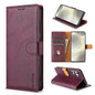 For Samsung Galaxy A05 N.BEKUS CSJ-P1 Solid Color Leather Phone Case(Wine Red)