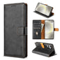 For Samsung Galaxy A55 N.BEKUS CSJ-P1 Solid Color Leather Phone Case(Black)