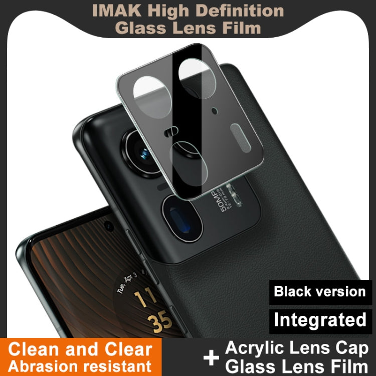 For Motorola Edge 50 Ultra / Moto X50 Ultra imak High Definition Integrated Glass Lens Film Black Version