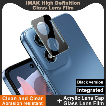 For Motorola Moto G Play 2024 imak High Definition Integrated Glass Lens Film Black Version