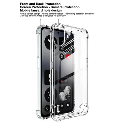 For Nothing CMF Phone 1 IMAK Space Shield PC + TPU Airbag Shockproof Phone Case(Transparent)