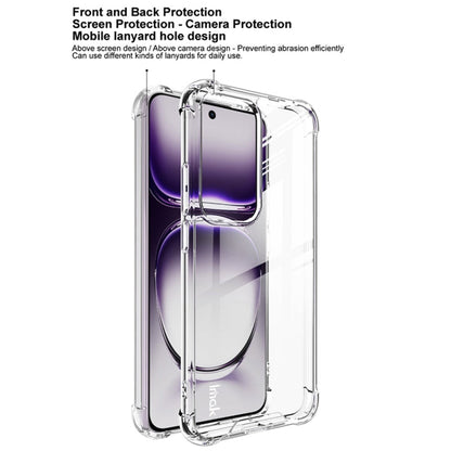 For OPPO Reno12 Pro Global IMAK Space Shield PC + TPU Airbag Shockproof Phone Case(Transparent)