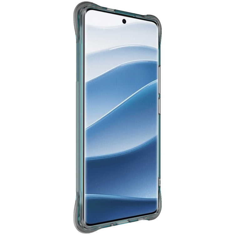 For Redmi Note 14 Pro 5G imak Shockproof Airbag TPU Phone Case(Transparent Black)