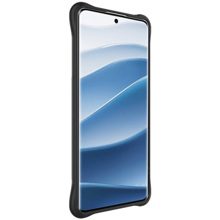 For Redmi Note 14 Pro 5G imak Shockproof Airbag TPU Phone Case(Matte Black)