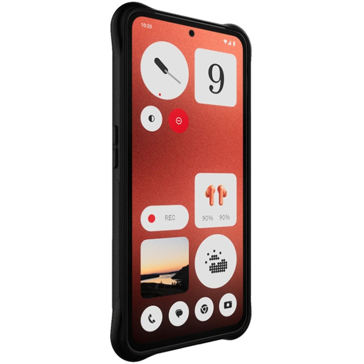 For Nothing CMF Phone 1 imak Shockproof Airbag TPU Phone Case(Matte Black)