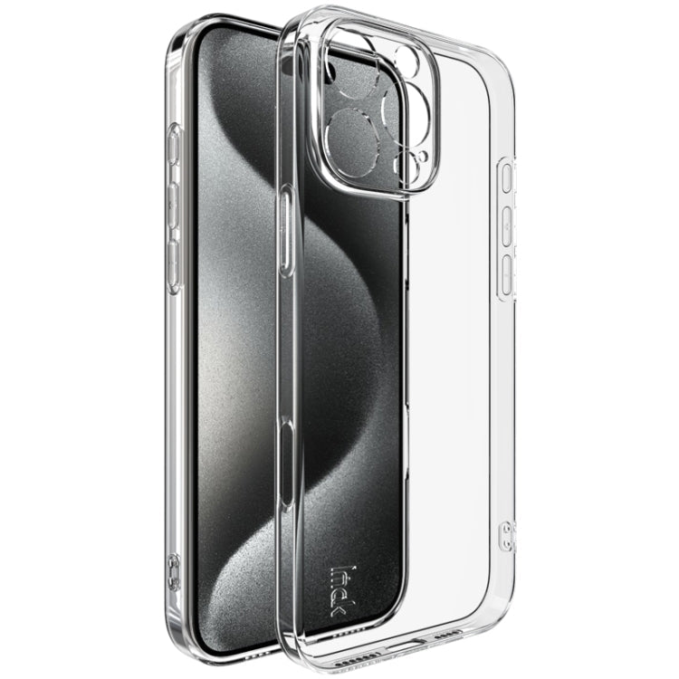 For iPhone 16 Pro Max IMAK UX-5 Series Transparent TPU Phone Case(Transparent)