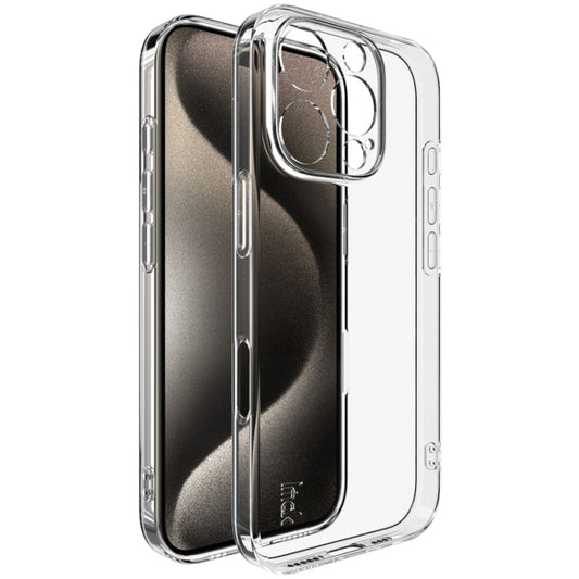For iPhone 16 Pro IMAK UX-5 Series Transparent TPU Phone Case(Transparent)