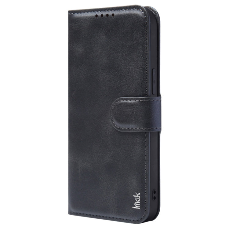 For iPhone 15 Pro Max IMAK Count Series Flip Leather Phone Case(Black)