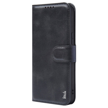 For iPhone 15 Pro Max IMAK Count Series Flip Leather Phone Case(Black)