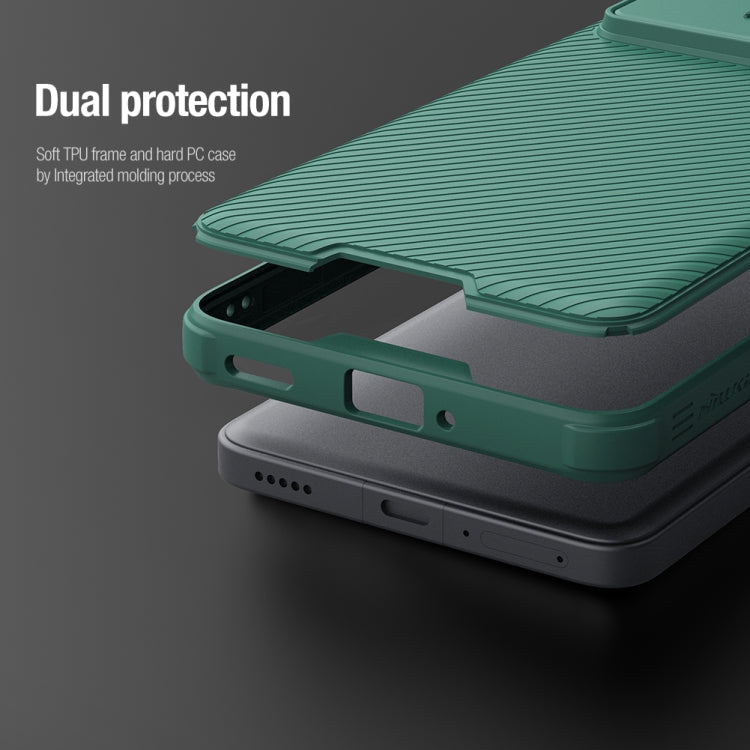 Pour coque de téléphone NILLKIN CamShield Pro en PC pour Redmi K70 Ultra (vert)