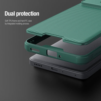 Pour coque de téléphone NILLKIN CamShield Pro en PC pour Redmi K70 Ultra (vert)