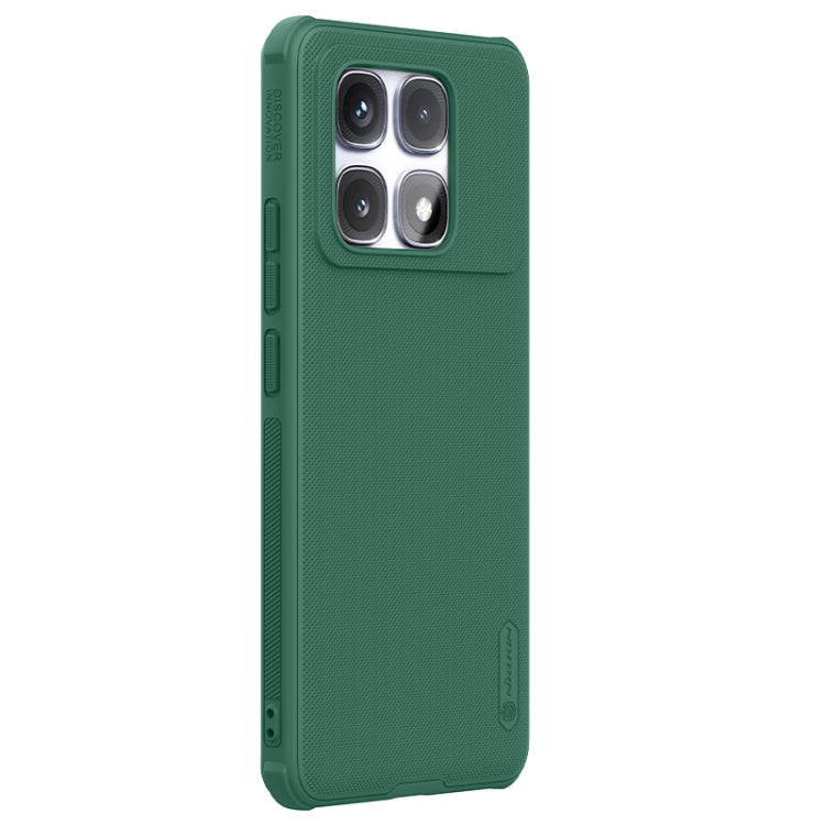 For Redmi K70 Ultra NILLKIN Frosted Shield Pro PC + TPU Phone Case(Green)
