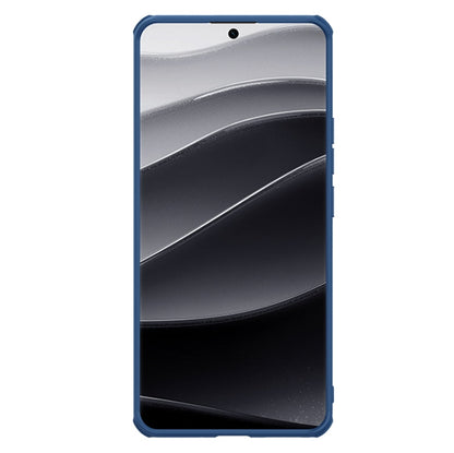 For Redmi Note 14 Pro 5G NILLKIN Frosted Shield Pro PC + TPU Phone Case(Blue)