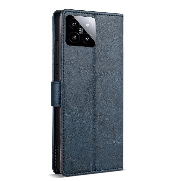 For Xiaomi 13 N.BEKUS CSJ-P1 Solid Color Leather Phone Case(Blue)