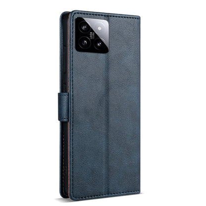 For Xiaomi 14 N.BEKUS CSJ-P1 Solid Color Leather Phone Case(Blue)