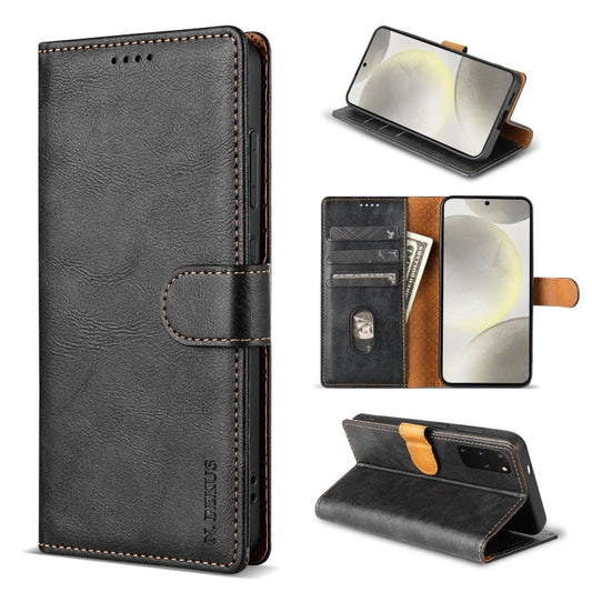 For Xiaomi 12T / 12T Pro N.BEKUS CSJ-P1 Solid Color Leather Phone Case(Black)