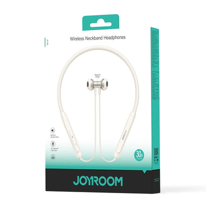 JOYROOM JR-D8 Neckband Wireless Bluetooth Sports Outdoor Earphone(Creamy White)