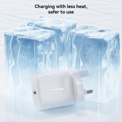 JOYROOM JR-TCF24 30W USB-C / Type-C Fast Charger, Specification:UK Plug(White)
