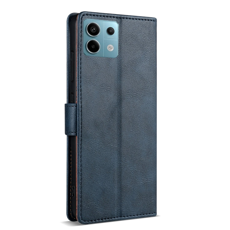 For Redmi Note 13 Pro 5G Global N.BEKUS CSJ-P1 Solid Color Leather Phone Case(Blue)