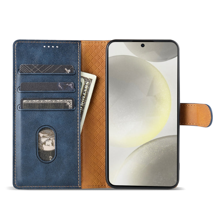For Redmi Note 13 Pro+ 5G Global N.BEKUS CSJ-P1 Solid Color Leather Phone Case(Blue)