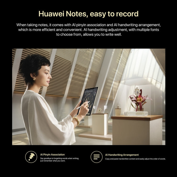 HUAWEI MatePad Pro 12.2 inch Tablet PC WiFi, 12GB+256GB, HarmonyOS 4.2 Hisilicon Kirin 9010W, Not Support Google Play(Black)