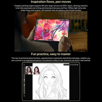 HUAWEI MatePad Pro 12.2 inch Soft Light Screen WiFi, 16GB+1TB, HarmonyOS 4.2 Hisilicon Kirin 9010W, Not Support Google Play(Black)