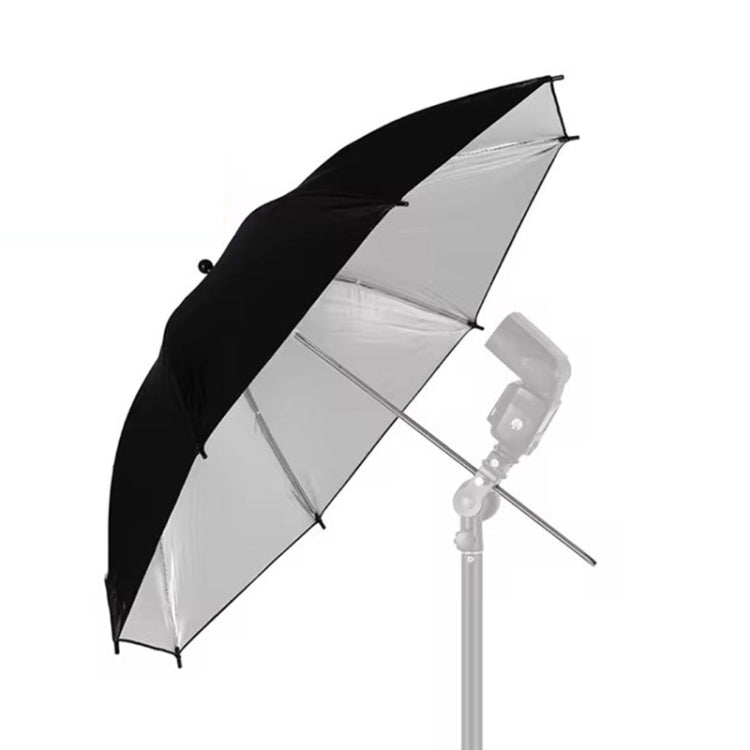 Parapluie diffuseur réflecteur de studio photo Godox UB002, taille : 84 cm (noir/argent)