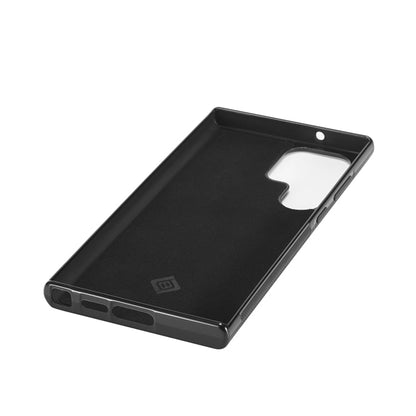 Pour Samsung Galaxy S25 Ultra 5G LC.IMEEKE Étui de téléphone antichoc texturé en fibre de carbone 3 en 1 (noir)