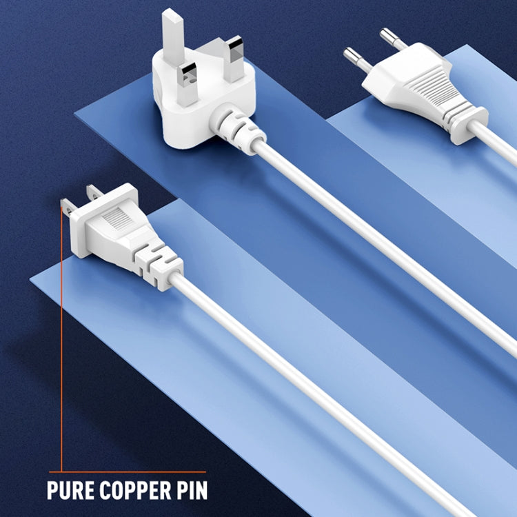 LDNIO A4610C PD65W Dual USB-C / Type-C + Dual USB Fast Charger, Cable Length: 1.5m, Plug Type:EU Plug·(White)