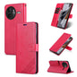 For Redmi K80 Pro AZNS Sheepskin Texture Flip Leather Phone Case(Red)